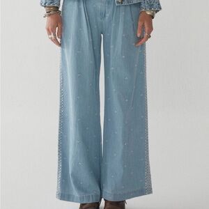 NWT Maison Hotel Indira Pant - Rajendra Denim